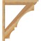 Ekena Millwork Balboa Traditional Rough Sawn Outlooker, Western Red Cedar, 6"W x 32"D x 36"H OUT06X32X36BOA01RWR - alternate 3
